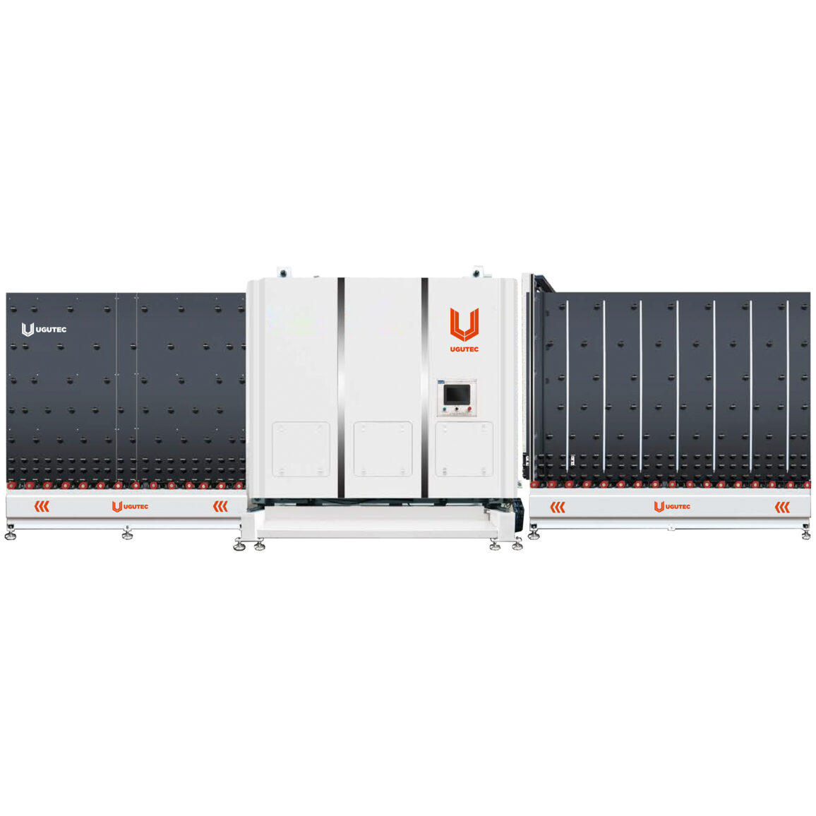 Línea Automática Vertical de Producción de DVH por Prensado Plano de armado interior - Imagen 2