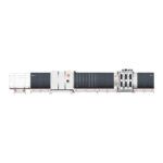 Línea Automática Vertical de Producción de DVH por Prensado Plano de armado interior